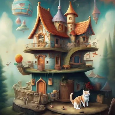 Кошкин дом сказка» — создано в Шедевруме