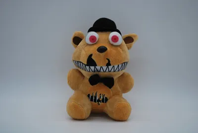 Мягкая плюшевая игрушка аниматроник Кошмарный Фредди, 5 ночей у Фредди фнаф  9 Монстр. - купить с доставкой по выгодным ценам в интернет-магазине OZON  (1289687644)