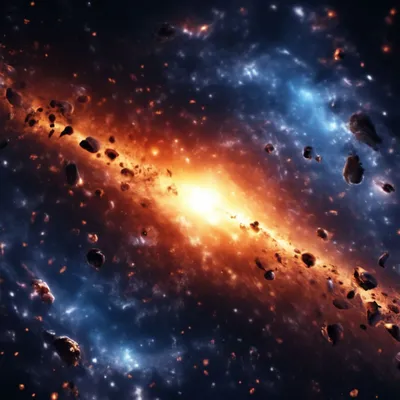 Большой взрыв, космос, высокое …» — создано в Шедевруме