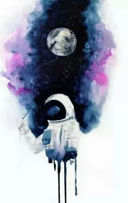 В космосе нарисованный космос» — создано в Шедевруме