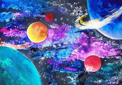 The Universe by Robert Richter / красивые картинки :: под катом еще ::  вселенная :: космонавт :: космос :: artwork :: art (арт) / картинки, гифки,  прикольные комиксы, интересные статьи по теме.