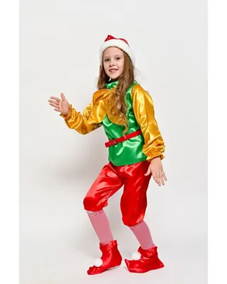 Новогодний костюм гнома на мальчика детский Батик 34421141 купить за 1 164  ₽ в интернет-магазине Wildberries