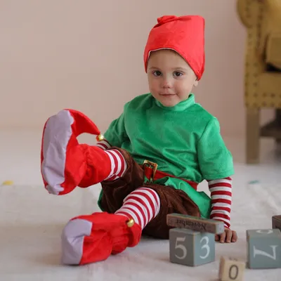 СветяшкаPlus Карнавальный детский костюм гнома трикотаж