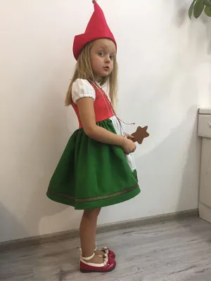 Детский карнавальный костюм Гном Пуговка 915 к-17 купить в Минске