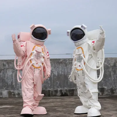 Костюм космонавта 2023, костюм астронавта, костюм на Хэллоуин для взрослых,  полный карнавал, искусственная кожа | AliExpress