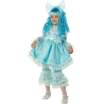 Купить костюм Мальвина детский Сказочные персонажи, арт:46131 недорого в  магазине в Санкт-Петербурге, цена