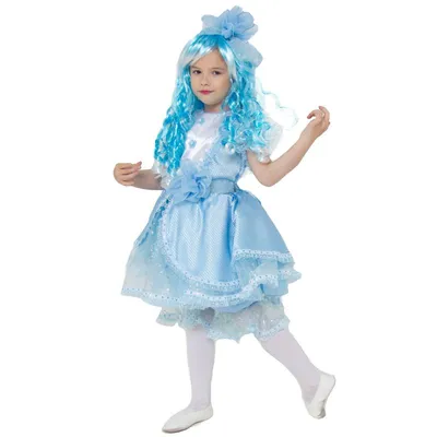 Детский карнавальный костюм Мальвина 8046 купить в интернет магазине