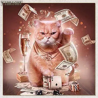 Крутой кот с деньгами - 70 фото