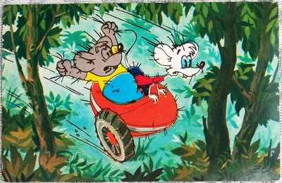 Рисуем мышей из мультфильма Приключения кота Леопольда - YouTube