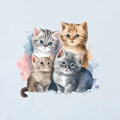Милые котики | Пикабу