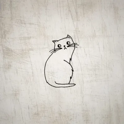 Картинки для срисовки котики няшки - 72 фото