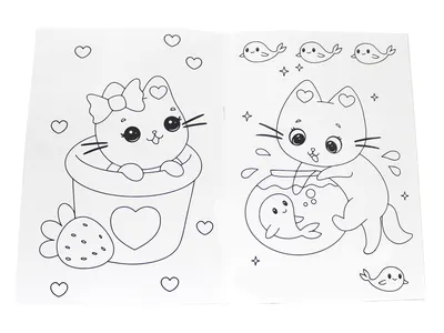 Котики рисунки аниме няшки (35 фото) » рисунки для срисовки на Газ-квас.ком