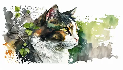 Раскраски коты воители арты (44 фото) » Картинки, раскраски и трафареты для  всех - Klev.CLUB