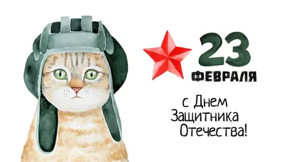 Рисунок На 23 Февраля Кот (53 Фото)