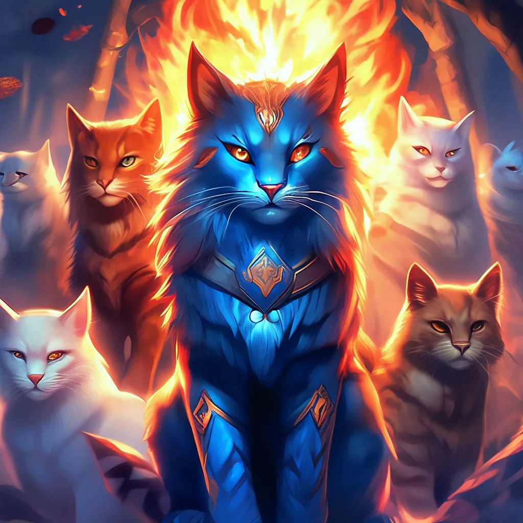 Коты воители Обои на телефон [76 фото]