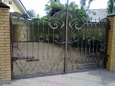 Кованые ворота Батайск - \"Кузница Юга\" - фото, отзывы, купить