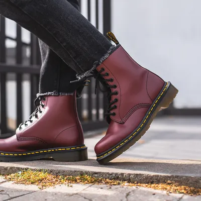 Какая кожа используются в ботинках Dr. Martens