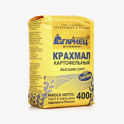 Купить крахмал картофельный шаблыкино 25 кг по оптовой цене в Краснодаре