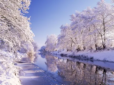 Красивая природа зима (96 фото) - 96 фото