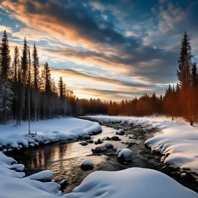 пейзаж :: зима :: снег :: солнце :: фото :: обои :: красивые картинки ::  Природа - JoyReactor