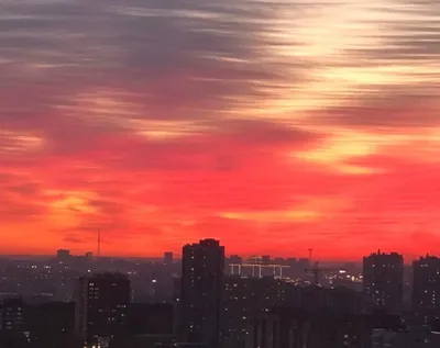 Живописными фотографиями красивого заката поделились новосибирцы в соцсетях  - Вести Новосибирск