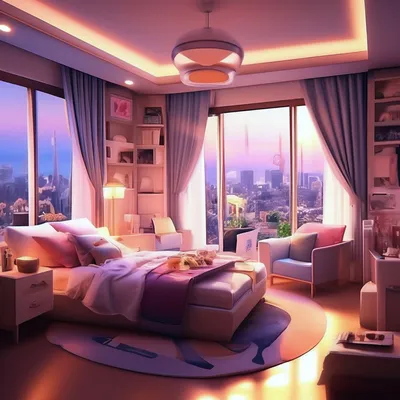 Красивая комната , красиво, в стиле …» — создано в Шедевруме