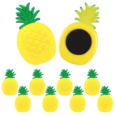 Мультяшный летний вкусный желтый ананас PNG , Украшения, Красиво оформлен,  Мультяшный стиль PNG картинки и пнг PSD рисунок для бесплатной загрузки