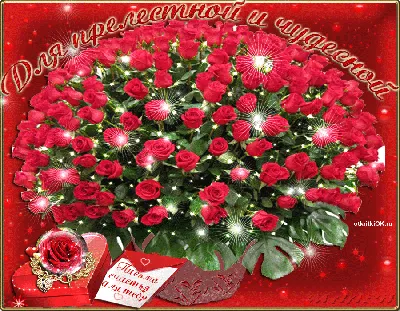 Красивой женщине красивые цветы- Скачать бесплатно на otkritkiok.ru