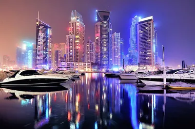 Ночной Дубай, ОАЭ. - Самые красивые места планеты | Facebook