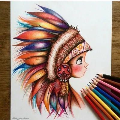 Красивые креативные рисунки карандашом для срисовки - 62 фото