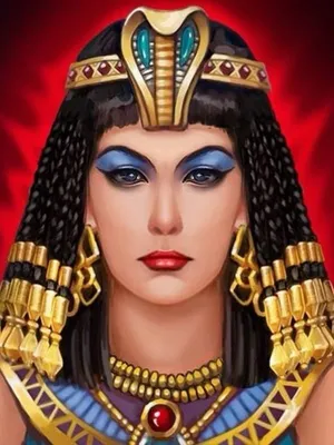 Красивая Египетская Женщина Как Клеопатра На Золотом Фоне — стоковые  фотографии и другие картинки Nefertiti - iStock