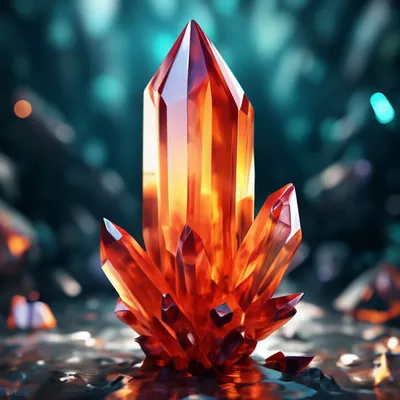 Супер красивый кристалл» — создано в Шедевруме