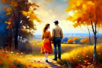 Осень любовь - красивые фото