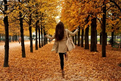 Девушка-осень - красивые картинки (30 фото) • Прикольные картинки и позитив