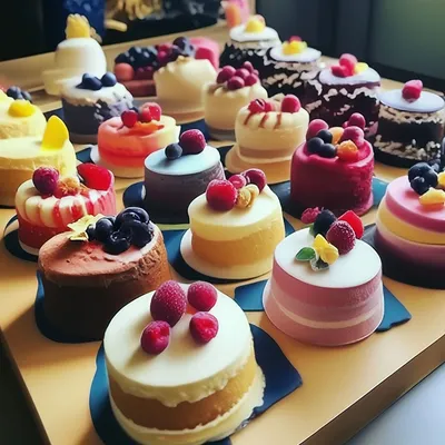 Красивые пирожные (30 фото)