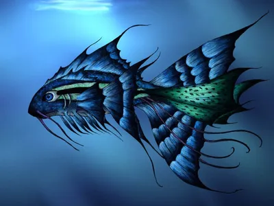 Фотообои Красивые рыбки купить на стену — Цены и 3D Фото в каталоге  интернет магазина Printwalls