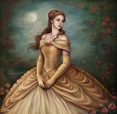 Художник сделал красивые портреты принцесс Disney в стиле классической  живописи | Канобу