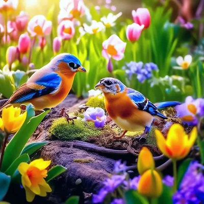Красивые цветы и птицы, финифть, …» — создано в Шедевруме