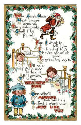 Открытки - поздравления с Рождеством на английском языке | Рождественские  орнаменты в стиле ретро, Старинное рождество, Винтажные рождественские  открытки