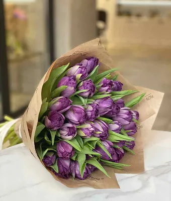 Весенние цветы в вазе - заказать доставку цветов в Москве от Leto Flowers