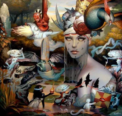 Красивый сюрреализм Михаила Хохлачёва, позволяющий восхититься и  задуматься. | ArtAlebrio | Дзен