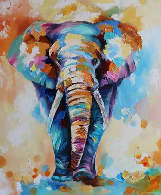 Картины Слоны \"Милые слоники\" - арт 018070002 | Купить в интернет-магазине  Фото в дом - Фото в дом