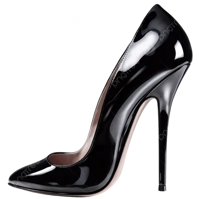 женские прозрачные кожаные туфли на высоком каблуке PNG , Высокие каблуки,  кожаные ботинки, РС PNG рисунок для бесплатной загрузки