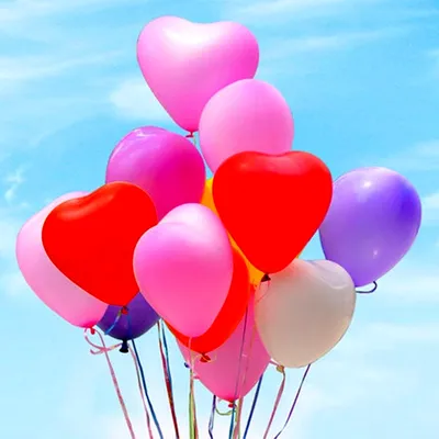 Фотообои Красивые воздушные шары купить на стену • Эко Обои