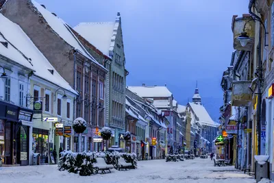 Идеи на тему «Зимний город» (170) в 2024 г | город, красивые места, зимние  сцены