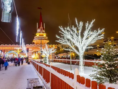 Красивая зима в городе - 76 фото