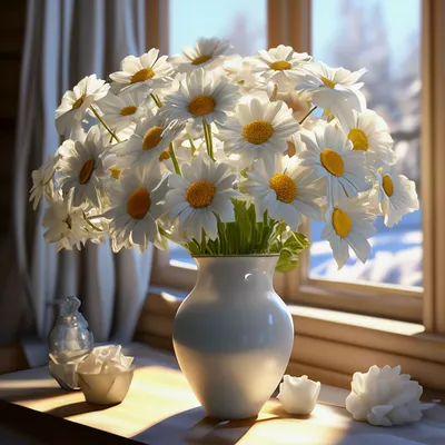 Букет из ромашек №481 - 🌹 Цветы Новосибирск заказ: