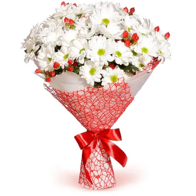 Букет \"Ромашки\" в Белогорске (Амурская область) - Купить с доставкой от  2490 руб. | Интернет-магазин «Люблю цветы»
