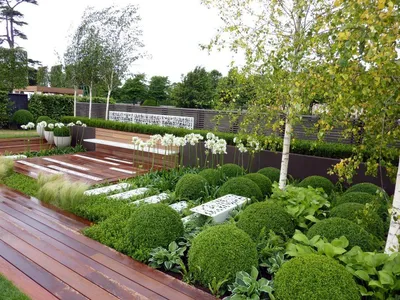 Самые красивые дома: Красивый ландшафтный дизайн сада