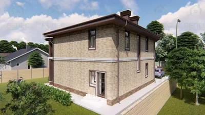 Проекты двухэтажных домов